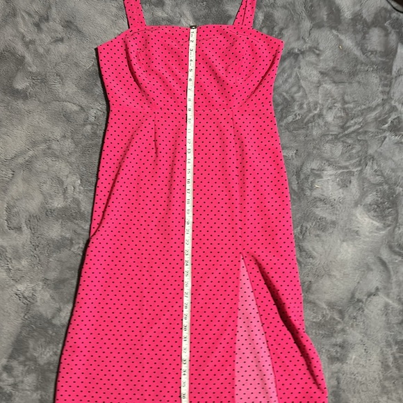 Pink Polka Dot Dress NWT - Picture 12 of 13